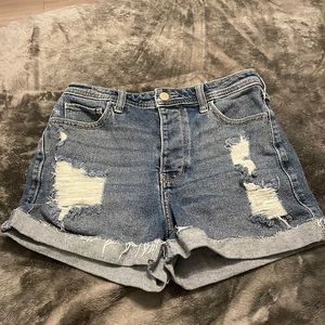 Hollister high waisted shorts
